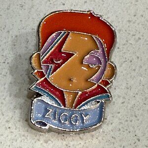 ZIGGY Stardust David Bowie Badge Pin